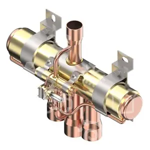 ventil čtyřcestný reverzní Danfoss, STF-4001G3, 38 x 45 mm, 195 kW